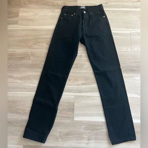 Levis black bootcut jeans Reformation never worn with tags. Vintage